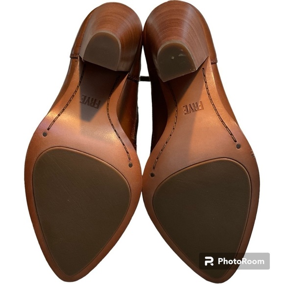 FRYE WOMENS REMY CHELSEA BOOTS SADDLE NEW 7.5 M - Picture 9 of 10